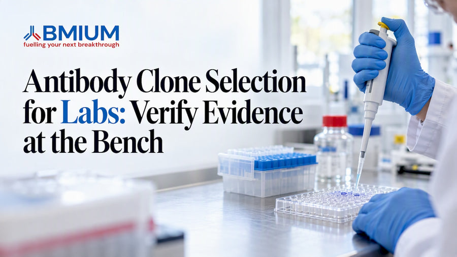 Researcher loading candidate and control samples