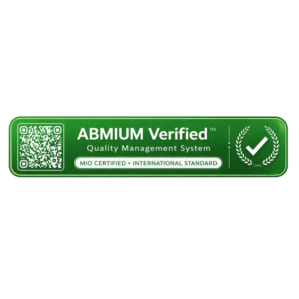 ABMIUM Verified rectangle badge