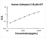 Human Cathepsin C ELISA Kit PicoKine® Boster Bio