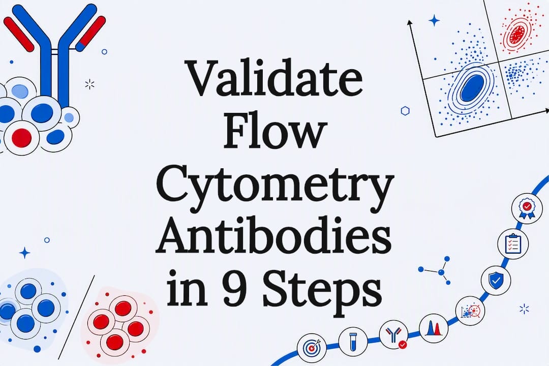 Flow cytometry antibody validation title card