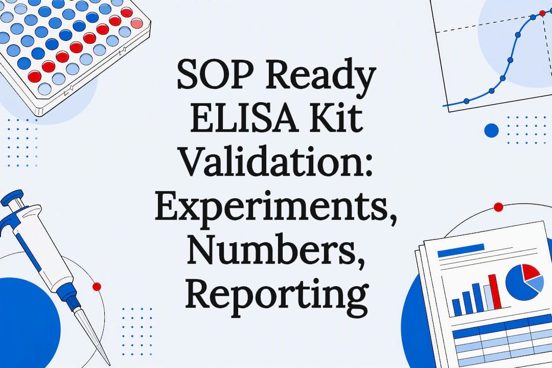 ELISA validation title card illustration
