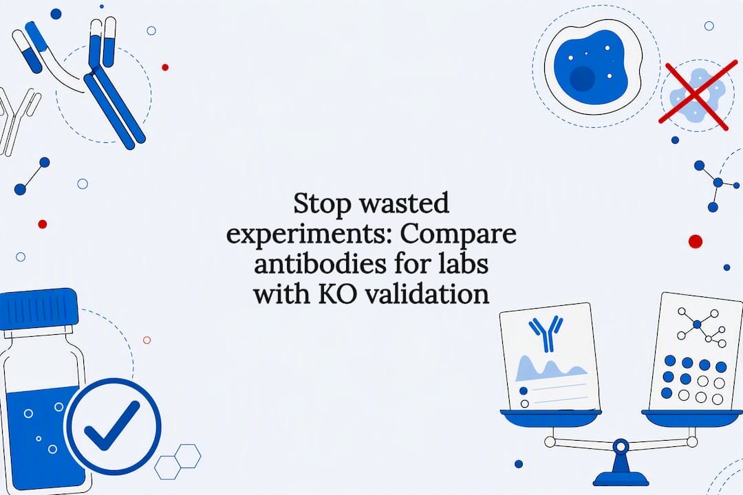 Antibody validation comparison title card