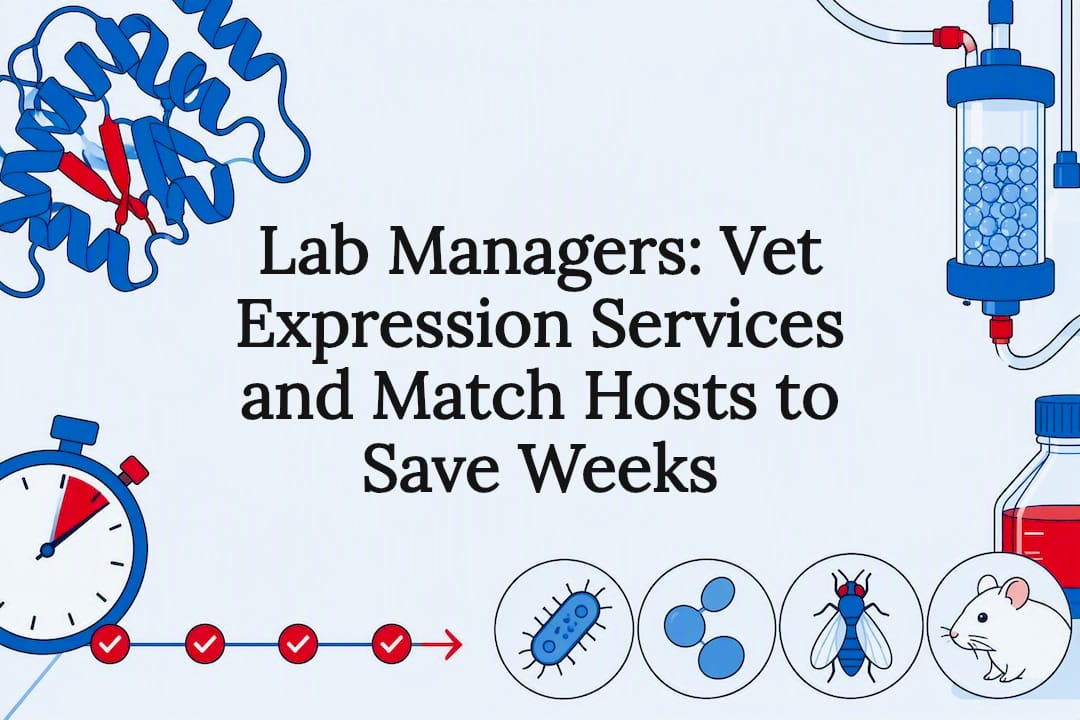 Protein expression services title card