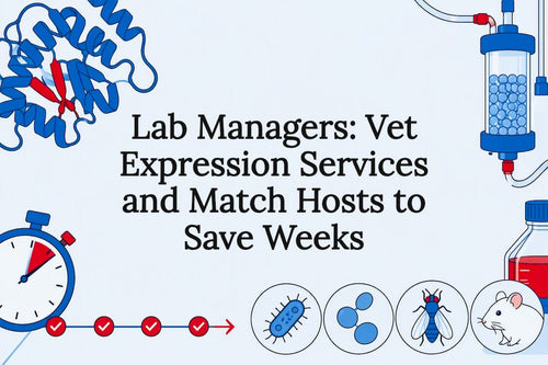 Protein expression services title card