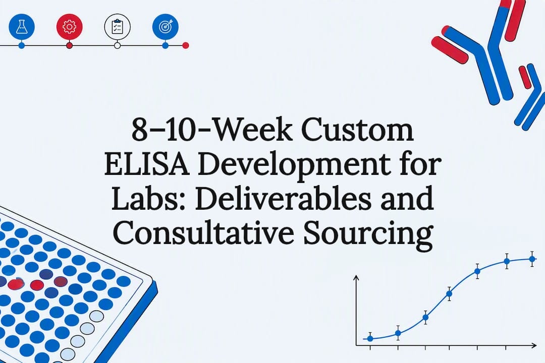 Custom ELISA development title card