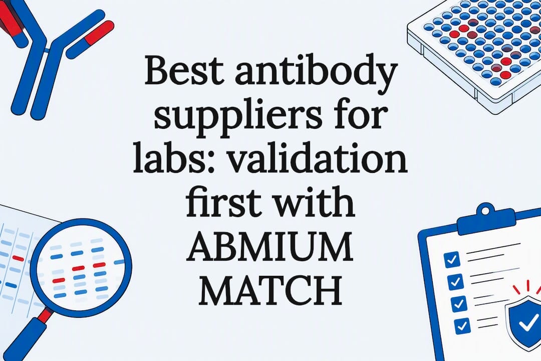 Antibody validation editorial title card