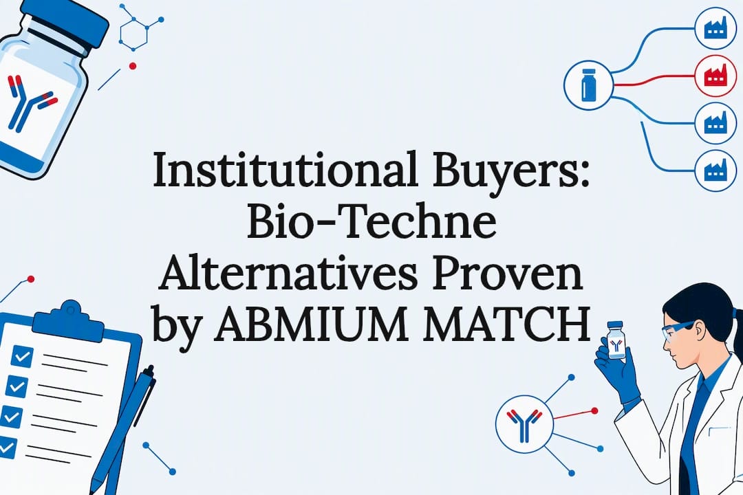 Institutional reagent sourcing title card