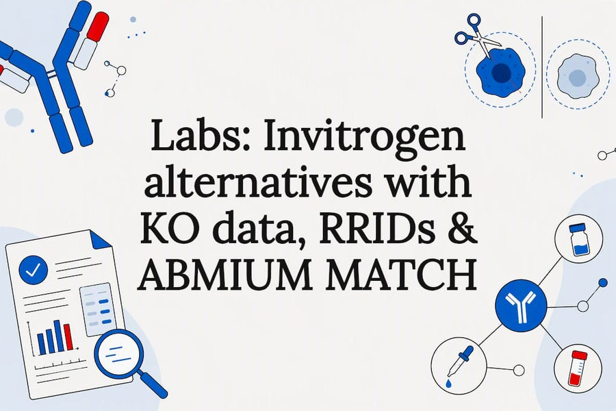 Antibody alternatives and validation title card