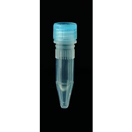 1.5ml Screw Cap Microcentrifuge Tube, Conical Bottom, Attached External Thread Cap with Sealing Ring, Sterile, 50/Bag, 500/PK — NEST Cat. No. 634101-N-PK