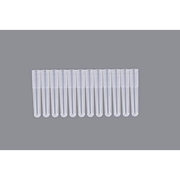 1.1ml Cluster Tubes,  12-Tube Strip Format, bulk bag packaging, Non-Sterile, 80/pk, 400/cs — NEST Cat. No. 628131
