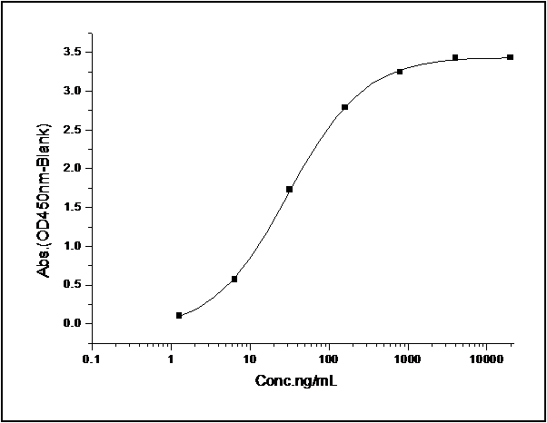 Immobilized human His-NKG2D (78-216) (Cat: PKSH031517) at 10 μg/ml (100 μl/well) can bind human MICB-Fch, The EC<sub>50</sub> of human MICB-Fch is 15.9-37.1 ng/ml.