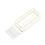 Nest Cell Culture Chamber Slides, 1 well w/glass slide, Clear, 9.40 cm2, 2.5-5.5ml, 6/pk, 12/cs — NEST Cat. No. 230101