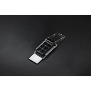 Nest Cell Culture Chamber Slides, 8 well w/glass slide, Black, 0.98 cm2, 0.2-0.6ml, 6/pk, 12/cs — NEST Cat. No. 230118