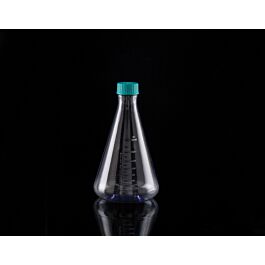 500 mL PC Erlenmeyer Flasks, Flat Bottom, Seal Caps, Sterile,1/pk, 12/cs — NEST Cat. No. 783101