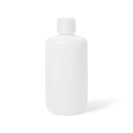 1000ml Narrow Mouth Round Storage Bottle, Natural Color, HDPE, Sterile, 5/pk, 50/cs — NEST Cat. No. 334103