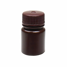 30ml Wide Mouth Round Storage Bottle, Amber Color, HDPE, Sterile, 10/pk, 200/cs — NEST Cat. No. 337301