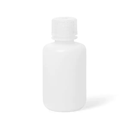 60ml Narrow Mouth Round Storage Bottle, Natural Color, HDPE, Sterile, 10/pk, 200/cs — NEST Cat. No. 338103