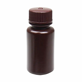 60ml Wide Mouth Round Storage Bottle, Amber Color, HDPE, Sterile, 10/pk, 200/cs — NEST Cat. No. 338301