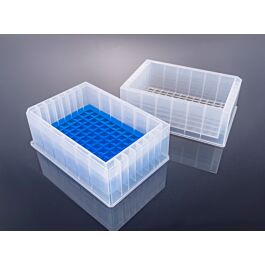 Reservoir microplates without caps, single well, 96 troughs, low profile 31.4mm height, 195ml, non-Sterile, 10/pk, 50/cs — NEST Cat. No. 360103