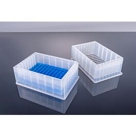 Reservoir microplates without caps, single well, 12 channel troughs, medium profile 44.5mm height, 290ml, non-Sterile, 10/pk, 50/cs — NEST Cat. No. 360206