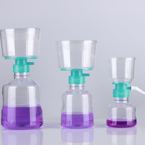 NEST® Vacuum Filtration Systems, Filter Tops and Receiving Bottles, PES, 0.22 µm
