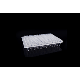 0.2ml 96 Well PCR Plate, No Skirt, Elevated wells, Clear, 25/pk, 100/cs — NEST Cat. No. 402201