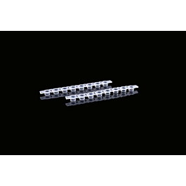 Flat 8-strip Caps, Sterile, 125/pk, 1250/cs — NEST Cat. No. 406022