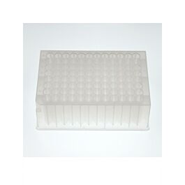 1.0 ml 96-Well Deep Well Plate, U-Bottom, Square Well, non-sterile, 10/pk, 50/cs — NEST Cat. No. 501002