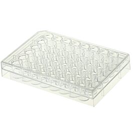 48 Well Cell Culture Plate, Flat, TC, Sterile, Individually plastic wrapped, 1/pk, 50/cs — NEST Cat. No. 748003