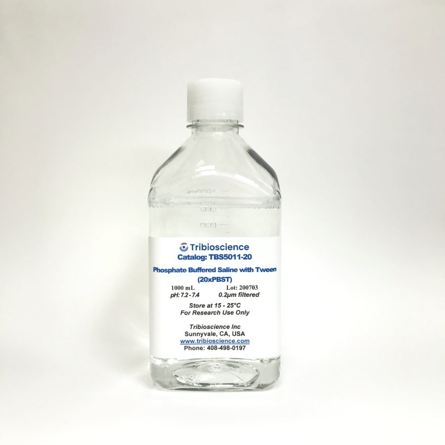 Phosphate Buffered Saline with Tween 20, 1x PBST