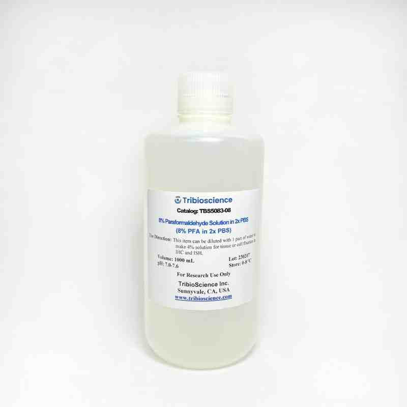 Paraformaldehyde Solution (4% in 1xPBS or 8% in 2xPBS)
