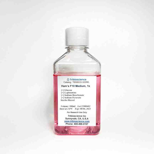 Ham’s F10 medium with L-Glutamine, and Sodium Pyruvate