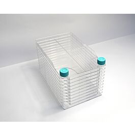 Nest BioFactory 10 Chamber;  2 Wide Plug Seal Caps; Total culture area: 6335cm2; TC; sterile, 1/pk, 6/cs (with 12 sterile wide vent caps included separately) — NEST Cat. No. 771302