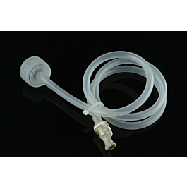 BioFactory Cap with Silicon Tube (80cm 1/4 " ID3/8" OD), Male CPC Connector with Female Sealing Cap, without BioFactory, Sterile, 1/pk, 4/cs — NEST Cat. No. C71254-FBA080B