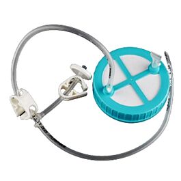 2L High Efficiency Erlenmeyer Flask Multifunctional Transfer Cap with TPE Tube ( 50cm 1/4" ID 7/16" OD), Vent Filter (0.22 μm Φ24mm), without Flask, Sterile, 1/pk, 4/cs — NEST Cat. No. C10111-DZB050B