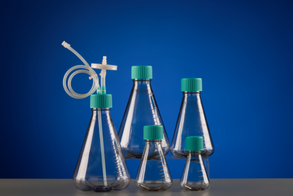 NEST® High-Efficiency Erlenmeyer Flasks, Flat, PC, 5 L
