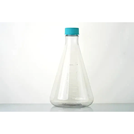 1000ml PETG Erlenmeyer Flask, with Bafflese, Plug Seal Cap, Sterile,1/pk, 6/cs — NEST Cat. No. 784301