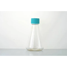 250ml PETG Erlenmeyer Flask, Flat bottom, Vent Cap, Sterile,1/pk, 12/cs — NEST Cat. No. 782011