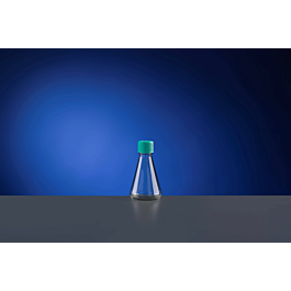 500 mL PC CErlenmeyer Flasks, with Baffles, Vent Filter Caps, Sterile,1/pk, 12/cs — NEST Cat. No. 783211