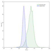 Flow Cytometry results for Human VIM/Vimentin (VB6) Monoclonal Antibody
