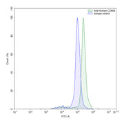 Flow Cytometry results for Human CD85d/LILRB2 Monoclonal Antibody