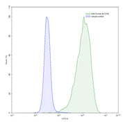 Flow Cytometry results for Human SLC1A5 Monoclonal Antibody