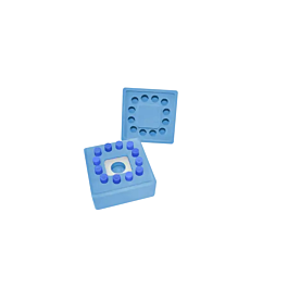 Ice Free Cool Box for 12 Tubes, 1mL/2mL Tubes, Square Shape, 1/pk, 1/cs — NEST Cat. No. 200102