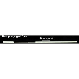 Nasopharyngeal Specimen Collection Swab, Individually Wrapped, Sterile, 100/pk, 5000/cs — NEST Cat. No. 202004