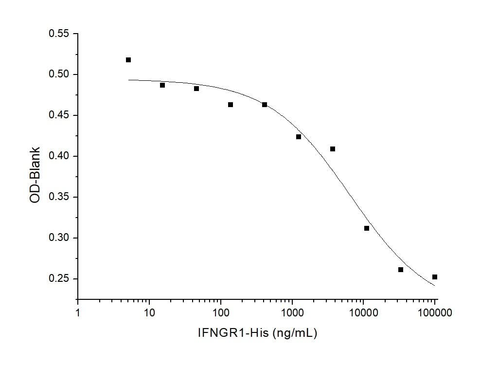 Measured by its ability to inhibit rhIFN·γ mediated protection of WISH cells infected with vesicular stomatitis virus(VSV).The ED<sub>50</sub> for this effect is typically 2-8 μg/mL.